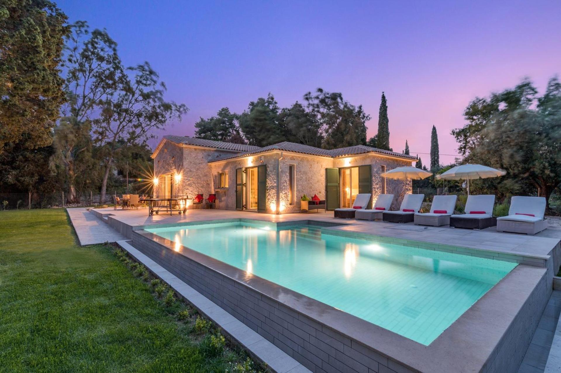 Astarte Villas - Laalu Private Villa With Pool Koukounariá Zewnętrze zdjęcie